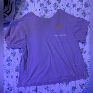 Kids Purple Graphic Tee